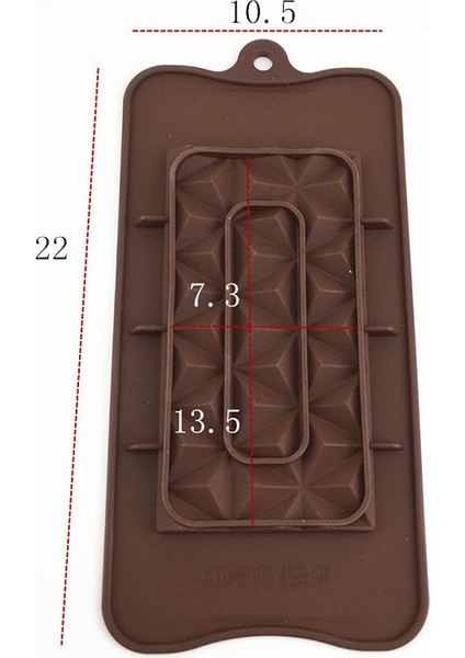3x Gofret Geometrik Üçgen Kabarcık Kalıbı (Yurt Dışından) fırsatları