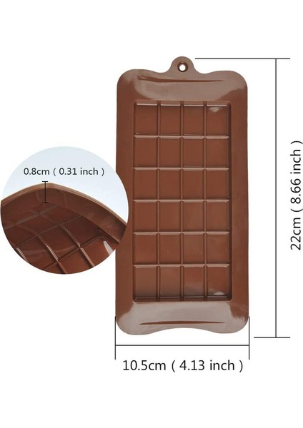 3st 24ST Kare Çikolata Kalıbı (Yurt Dışından) fırsatları