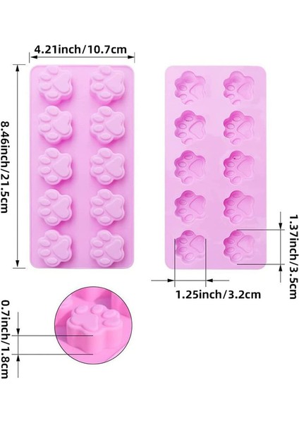 4 Kemik Pençe Pişirme Kalıbı 3 Renk (Yurt Dışından) fırsatları