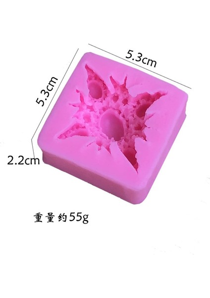 2 Set Mücevher Dekoratif Çiçek Silikon Kalıp (Yurt Dışından)