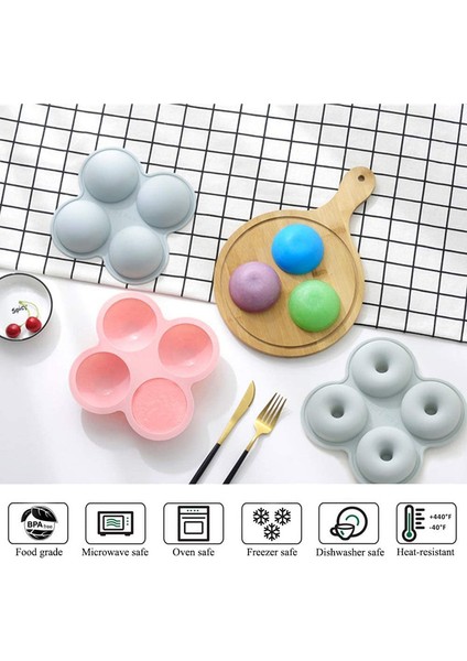 2 Adet Donut Kalıp 4x 2 Renk (Yurt Dışından) fiyatları