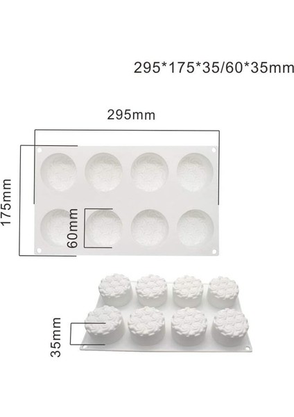 Tatlı Kalıp 8 Delikli Çiçek Spiral (Yurt Dışından) indirimleri