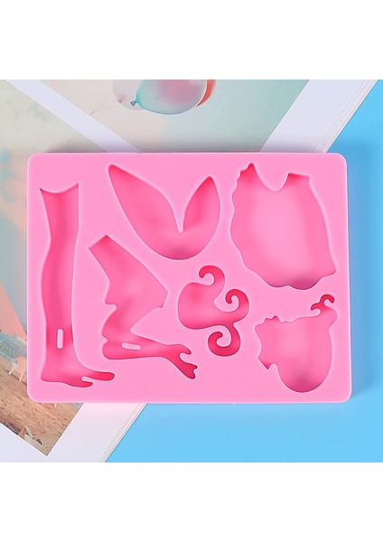 1x Silikon Çiçek Perisi Kalıp (Yurt Dışından) modelleri