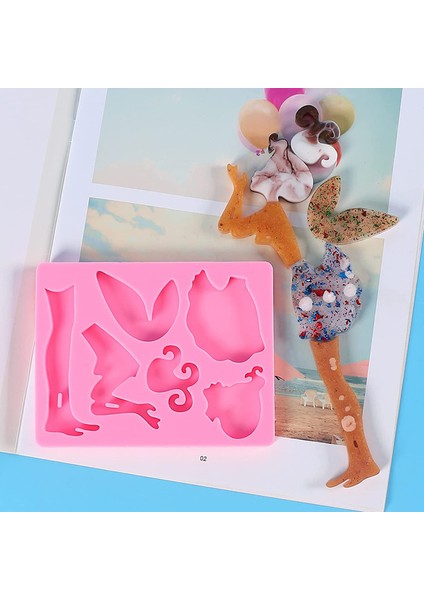 1x Silikon Çiçek Perisi Kalıp (Yurt Dışından) fırsatları