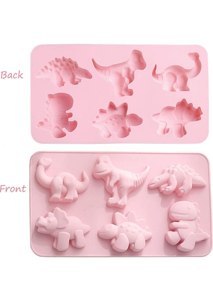 2 Adet 6 Dinozor Soketi Silikon Kalıp (Yurt Dışından) fırsatları
