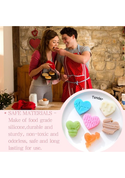 2 × 6 Boşluklu Silikon Çekirdek Kalıp (Yurt Dışından) modelleri