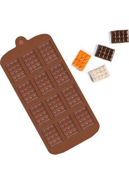 2 12 Boşluklu Yapışmaz Çikolata Güveç Kalıpları (Yurt Dışından)