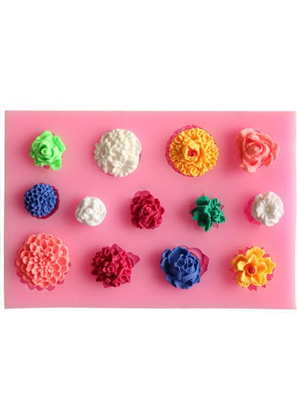 Çeşitli Çiçek Silikon Kalıpları (Yurt Dışından)