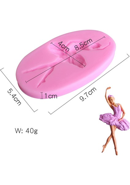 1 Bale Kız Sıvı Silikon Kalıp (Yurt Dışından) fiyatları