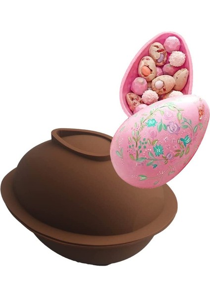 1x Silikon Paskalya Yumurta Kalıp (Yurt Dışından)