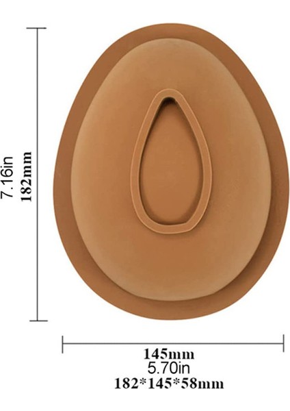 1x Silikon Paskalya Yumurta Kalıp (Yurt Dışından) fiyatları