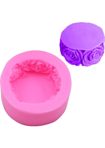 1 Kova Gül Silikon Kalıp (Yurt Dışından)