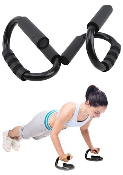 Buffer® S Şekli Push Up Standı Alüminyum Şınav Aleti Spor Aracı Fitness Göğüs Egzersiz Ekipmanları modelleri