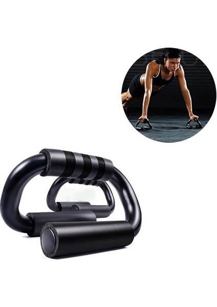 Buffer® S Şekli Push Up Standı Alüminyum Şınav Aleti Spor Aracı Fitness Göğüs Egzersiz Ekipmanları indirimleri
