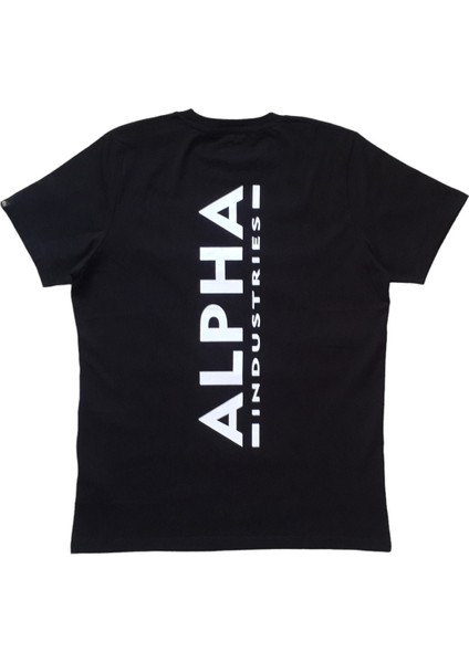 Erkek Yuvarlak Yakalı Yazılı Baskılı Kısa Kollu Siyah Tişört Ety-Alp modelleri