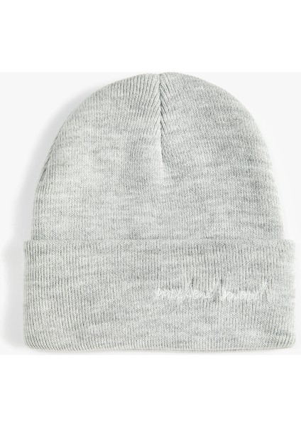 Lastikli Örgü Bere