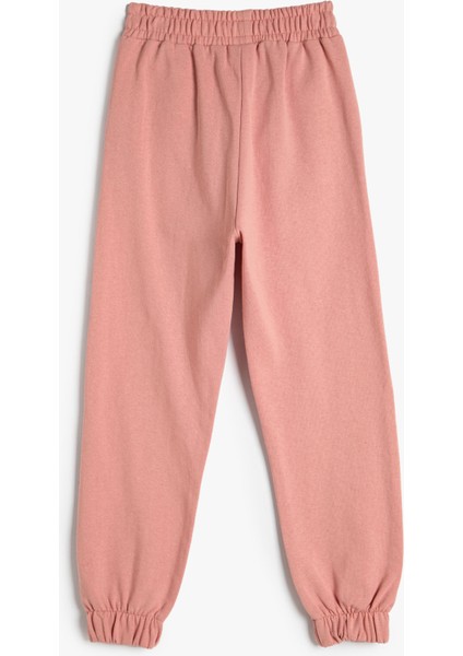 Basic Jogger Eşofman Altı Baskı Detaylı Beli Lastikli Cepli Şardonlu fiyatları