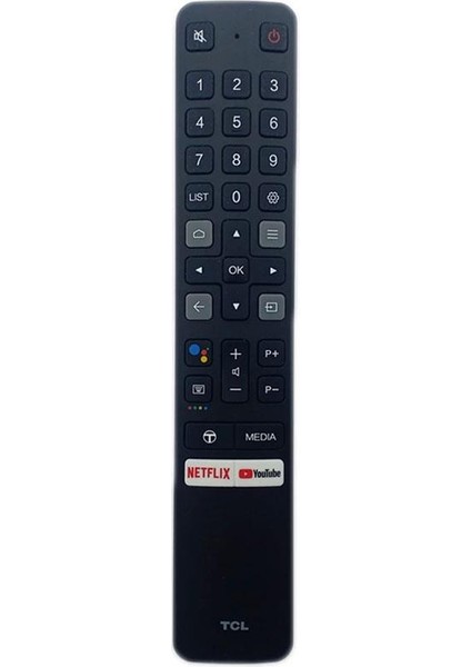 Tcl Kl RC901V Netflıx-Youtube Tuşlu Ses Komutlu LCD LED Tv Kumandası