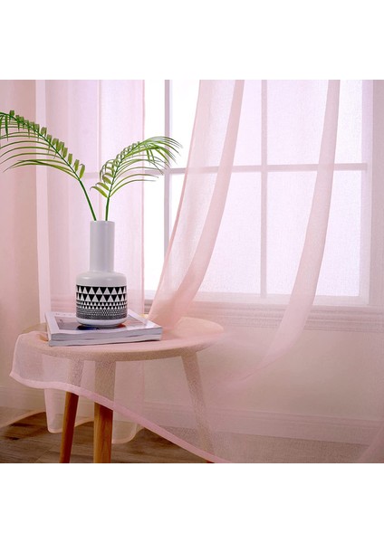 2 Düz Perdeler PEMBE-140 x 183 cm (Yurt Dışından) indirimleri