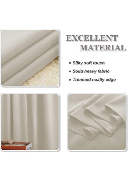 Bej Gölgeleme Perdeleri 150 x 270 cm (Yurt Dışından) fiyatları