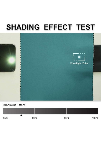 Koyu Perdeler Yeşil 150 x 180 cm (Yurt Dışından) fırsatları