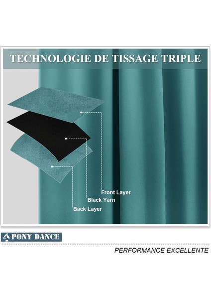 Koyu Perdeler Yeşil 150 x 270 cm (Yurt Dışından) modelleri