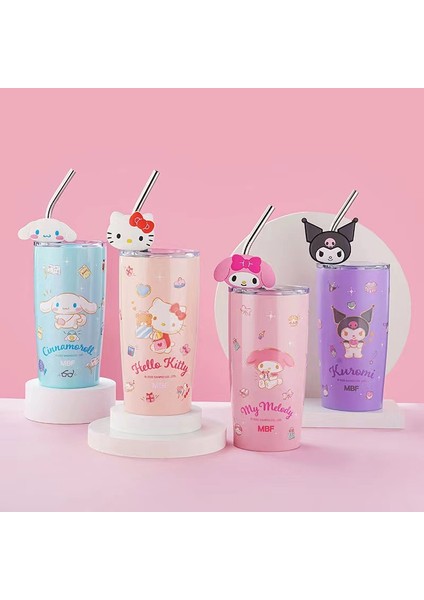Yalıtımlı Su Bardağı Kadın Sevimli Sanrio Çevresel Karikatür Bardak (Yurt Dışından)