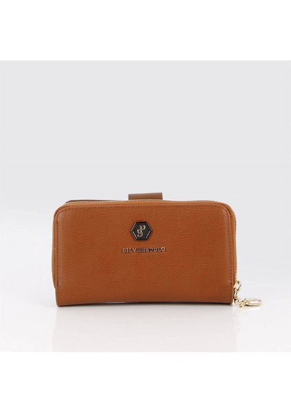 Kadın Cüzdan & Kartlık Taba - Taba SP882 Silver & Polo