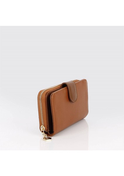 Kadın Cüzdan & Kartlık Taba - Taba SP882 Silver & Polo
