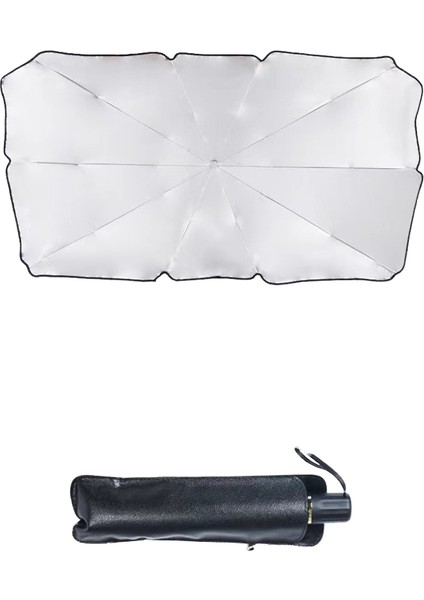 Araba Güneşliği Araba Şemsiyesi Araba Ön Kalkanı Gümüş 145X79CM (Yurt Dışından) fiyatları