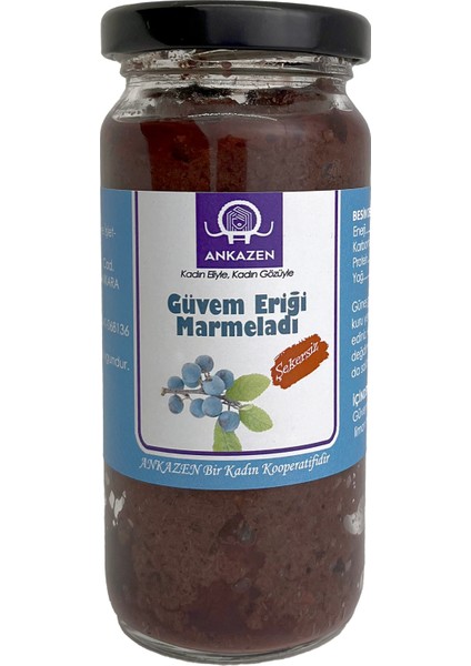 Güvem Eriği Marmelatı 250 gr