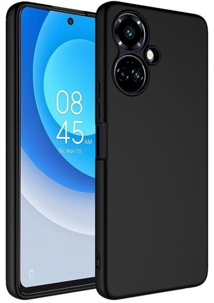 Tecno Camon 19 Pro Kılıf Lansman Tasarım Iç Yüzeyi Kadife Silikon
