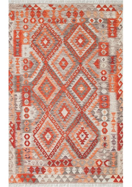 Eko Halı Asos Kilim AS06 Beıge Terra Jüt Görünümlü Hav Toz Vermez Çift Taraflı Yıkanabilir Kilim