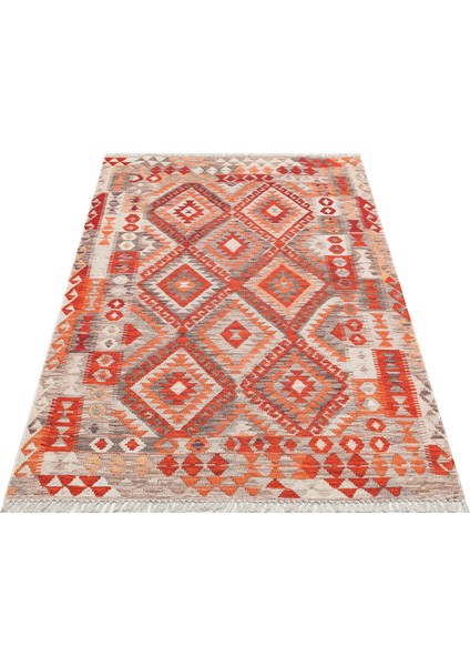 Eko Halı Asos Kilim AS06 Beıge Terra Jüt Görünümlü Hav Toz Vermez Çift Taraflı Yıkanabilir Kilim