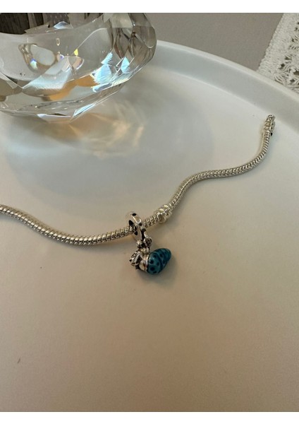Gümüş S925 Damgalı Yengeç Sallantılı Charm modelleri
