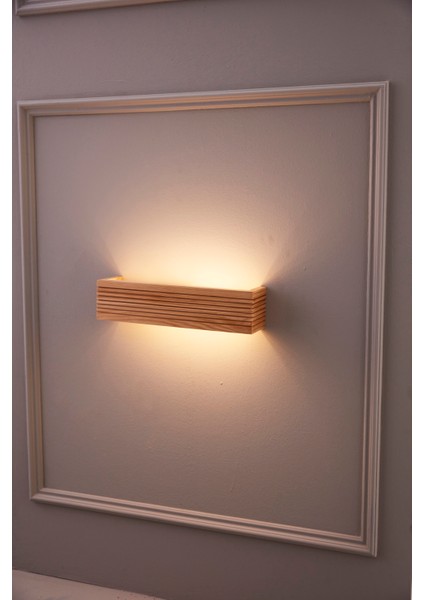 Ahşap Liner Duvar Lambası