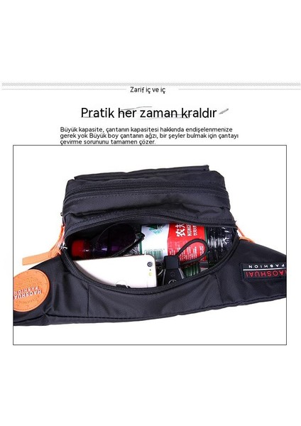 Spor ve Outdoor Bel Çantası Unisex (Yurt Dışından)
