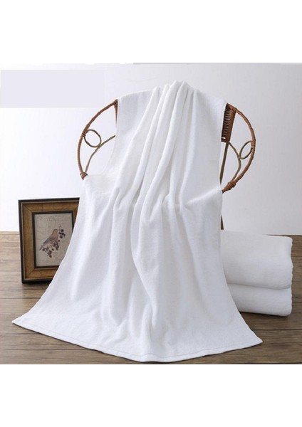 70X140CM %100 Pamuk 2 Adet Otel Spa Çeyizlik Havlu Büyük Boy Banyo Havlusu Ultra Yumuşak