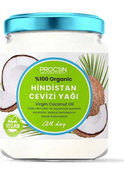 Hindistan Cevizi Yağı 190 ML