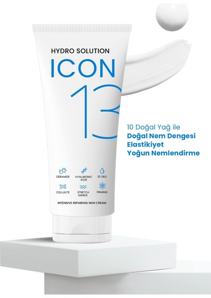 Hydro Solution Icon Firming + Anti Selülit + Stretch Marks Yoğun Onarıcı Bakım Kremi 175 ml