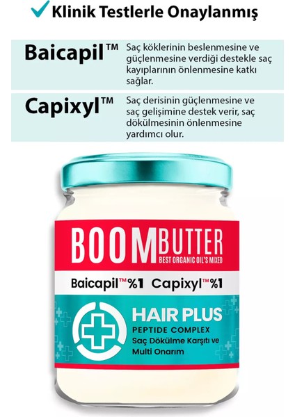 Boom Butter Plus Saç Bakım Yağı 190 ml