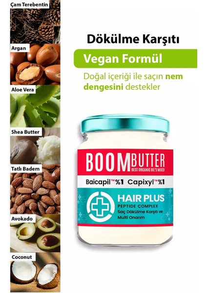 Boom Butter Plus Saç Bakım Yağı 190 ml