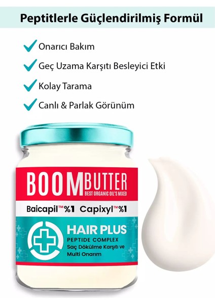 Boom Butter Plus Saç Bakım Yağı 190 ml