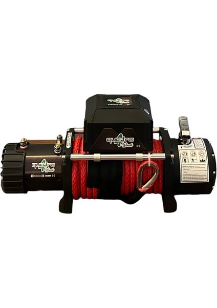 12V 13500 Lb Sentetik Halatlı Off-Road Vinç (3 Renk Seçeneği Ile) fiyatları