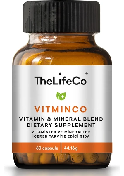 VitMinCo 60 Kapsül (Multivitamin Takviyesi)