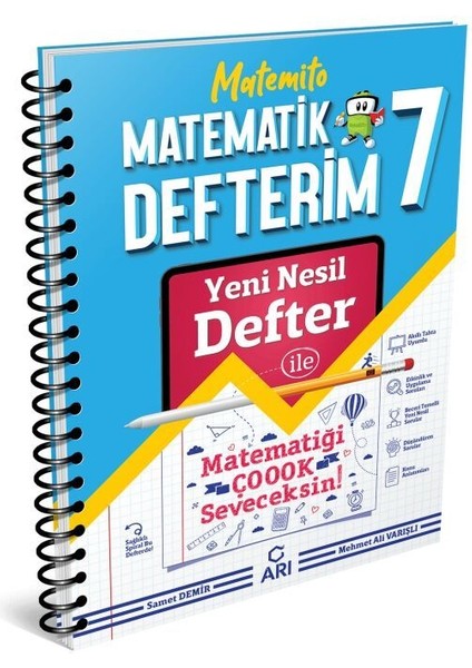 7.Sınıf Akıllı Matematik Defteri Matemito