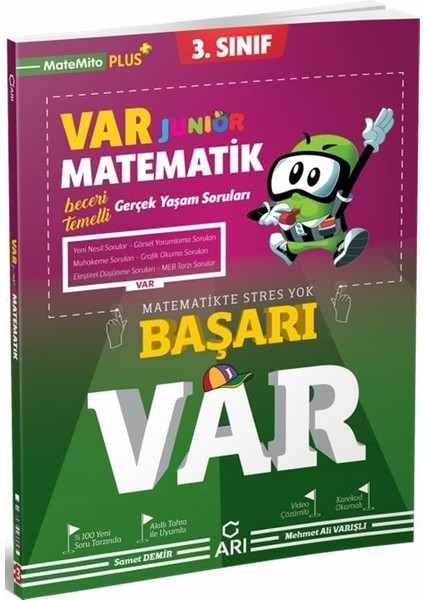 3.Sınıf Matematik Junior Var Soru Bankası