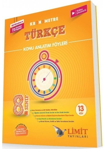 8. Sınıf Türkçe Kronometre Konu Anlatım Föyleri