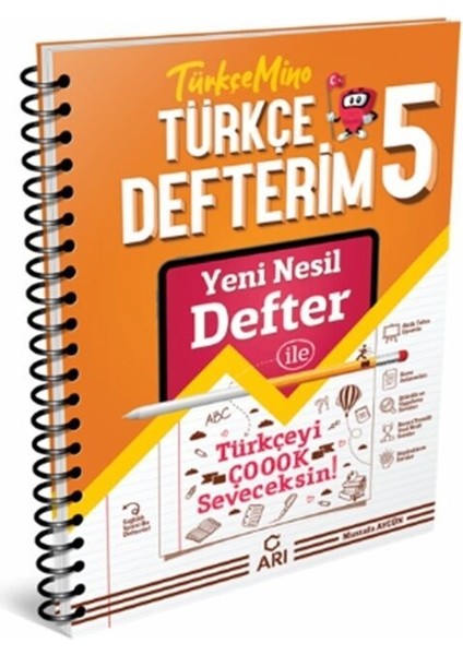 Arı Yayıncılık 5.Sınıf Türkçe Akıllı Defteri