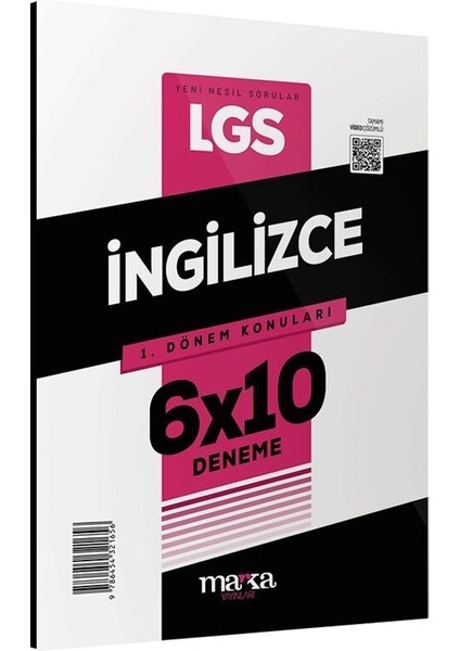 8. Sınıf LGS 1. Dönem Ingilizce 6X10 Deneme